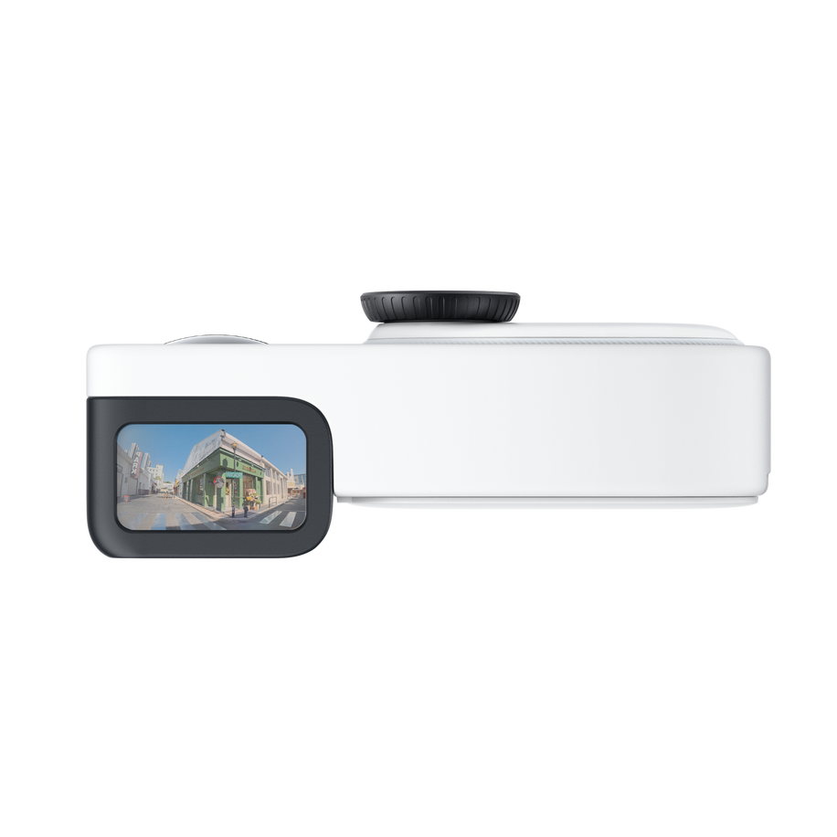 Insta360 GO 3S Retro Bundle (Special Edition) — Canvas White — camera unghi