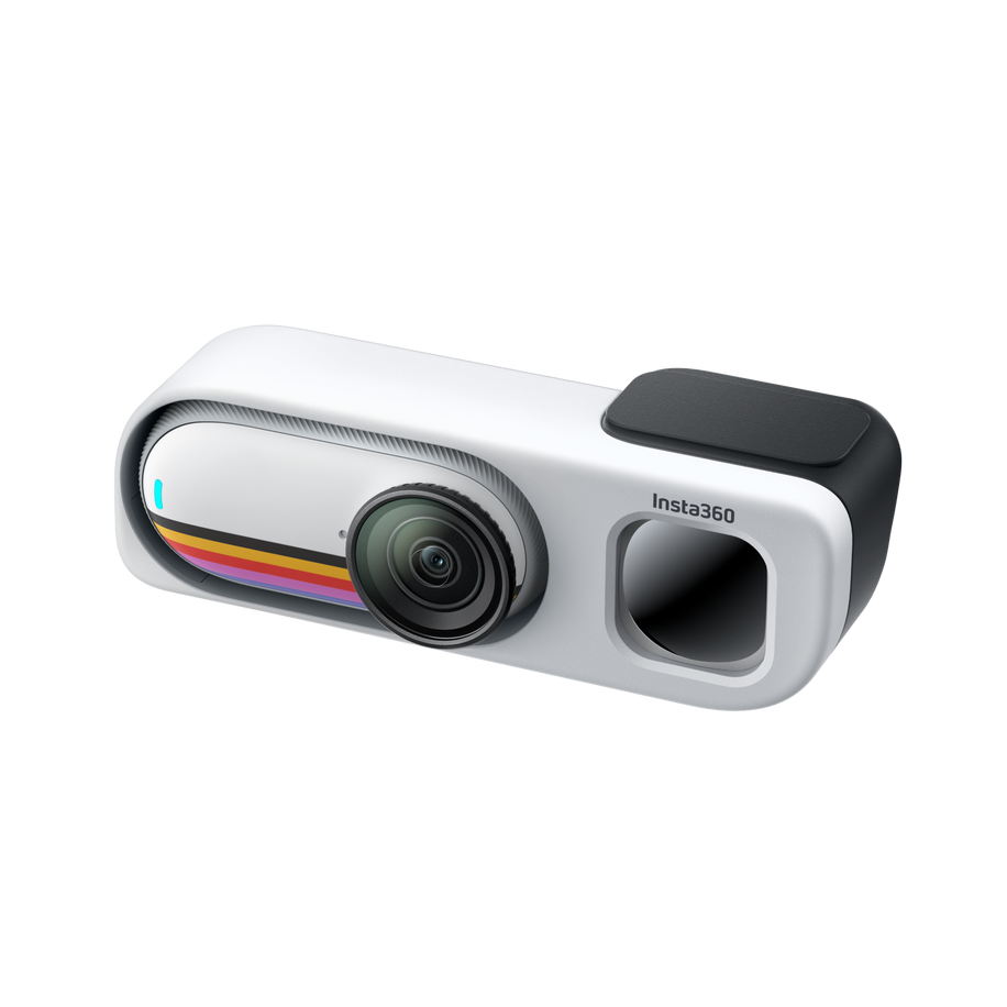 Insta360 GO 3S Retro Bundle (Special Edition) — Canvas White — camera in mana