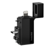 Insta360 Quick Reader X3 — detaliu slot card