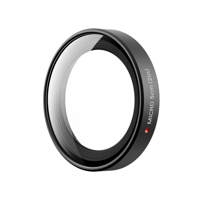 Insta360 GO Ultra Micro Lens Kit — Micro 5cm (2in) lens render
