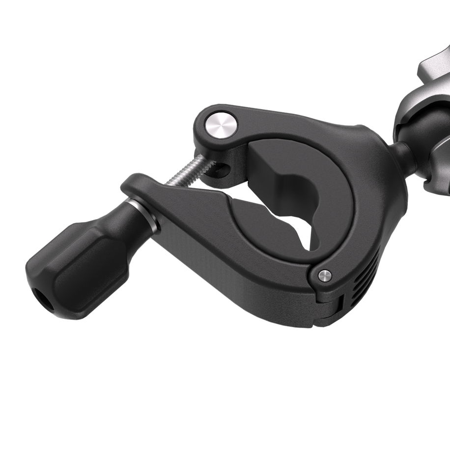 Insta360 Bike Bundle — Handlebar clamp close-up