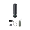 insta360 wave — Graphite Black on dock with accessories