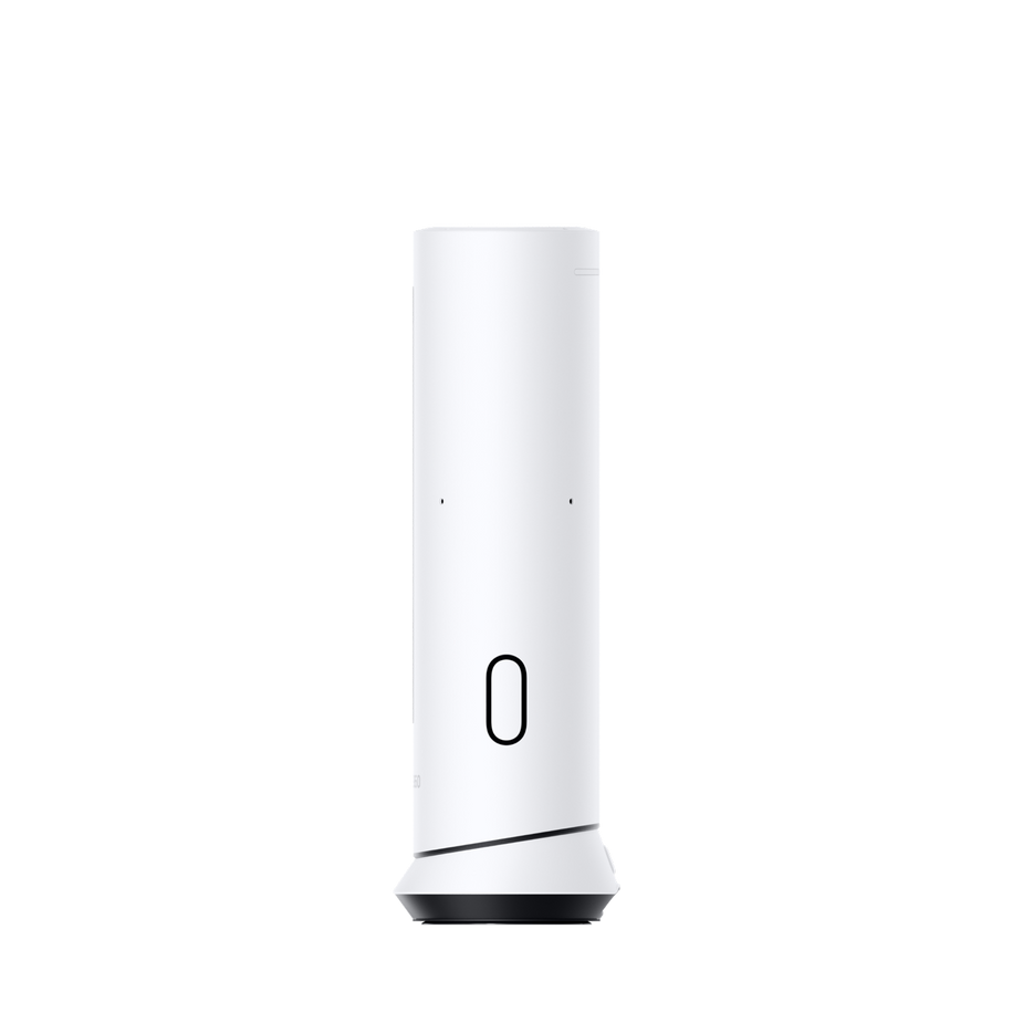 insta360 wave — Arctic White, standalone 3/4 front