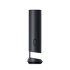 insta360 wave — Graphite Black on desk stand, 3/4