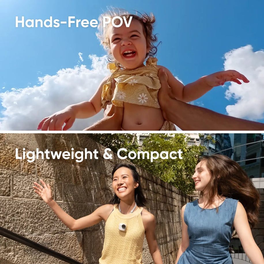 Insta360 GO Ultra — Hands-Free POV, Lightweight & Compact