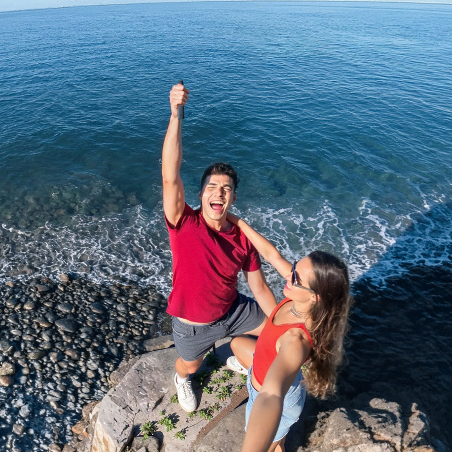 Bullet Time Selfie Stick 2.0 — cadru Bullet Time in actiune