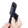 suport prindere insta360 x3 x2 cold shoe — Hands clipping receiver onto mount