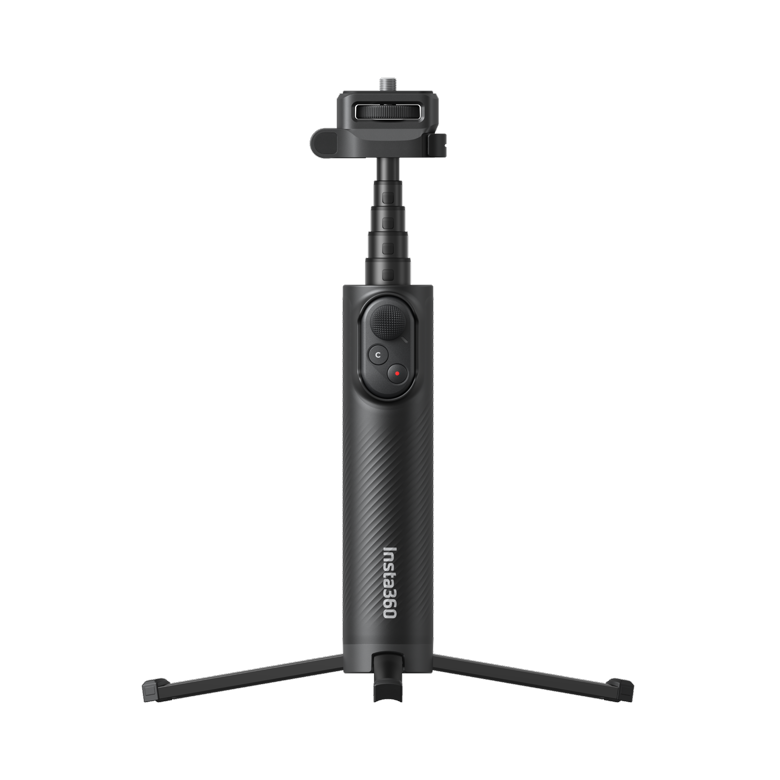 Insta360 Foldable Selfie Stick Remote Kit — cu camera montata