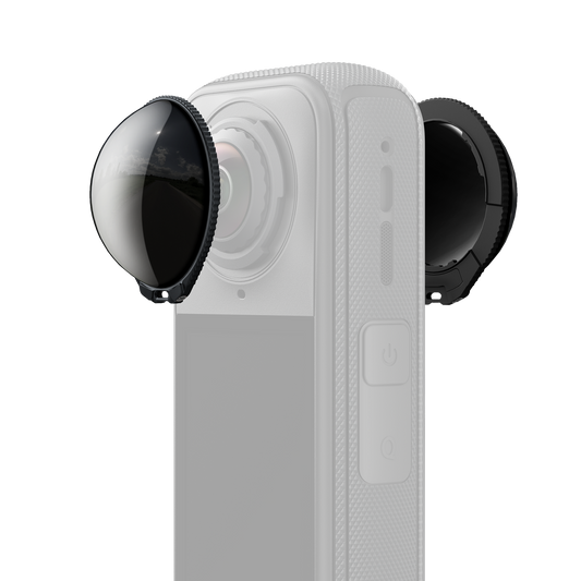 Insta360 X4 Air ND16 Filter — Hero: two ND filters on X4 Air