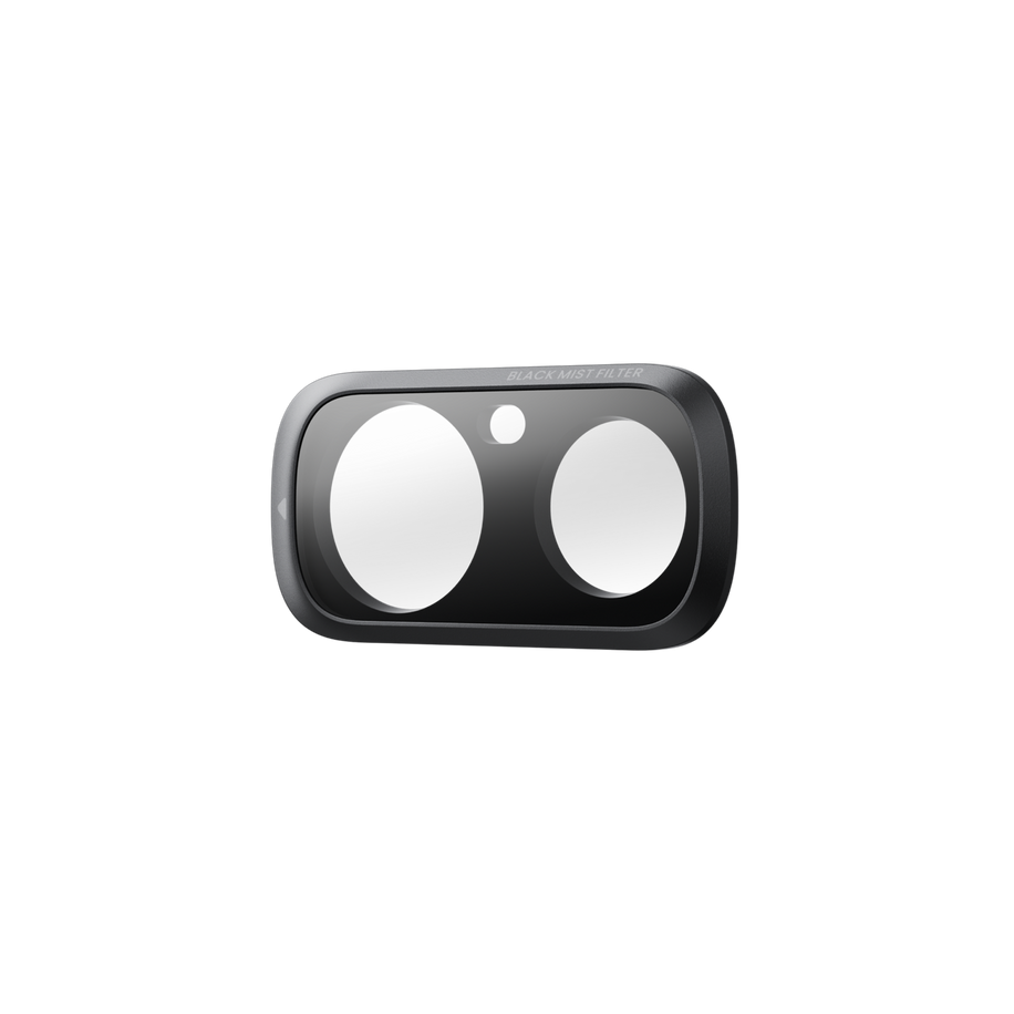Insta360 Luna Ultra Black Mist Filter — Angled standalone view