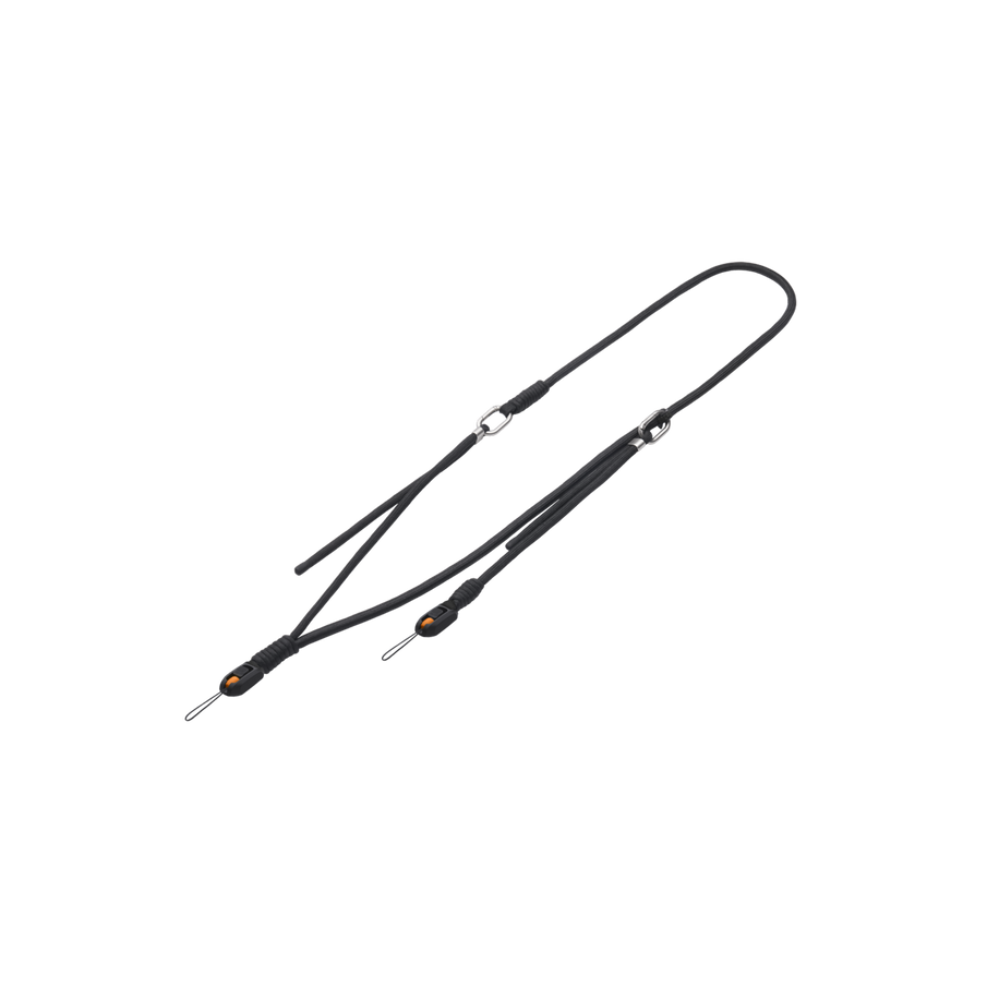 Insta360 Crossbody Strap — Curea de Umăr — Black strap angled full view