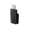 Insta360 Mic Pro Adaptor Telefon (Lightning) — Angled three-quarter view of adapter