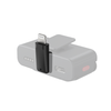 Insta360 Mic Pro Adaptor Telefon (Lightning) — Adapter docked on Mic Pro Receiver