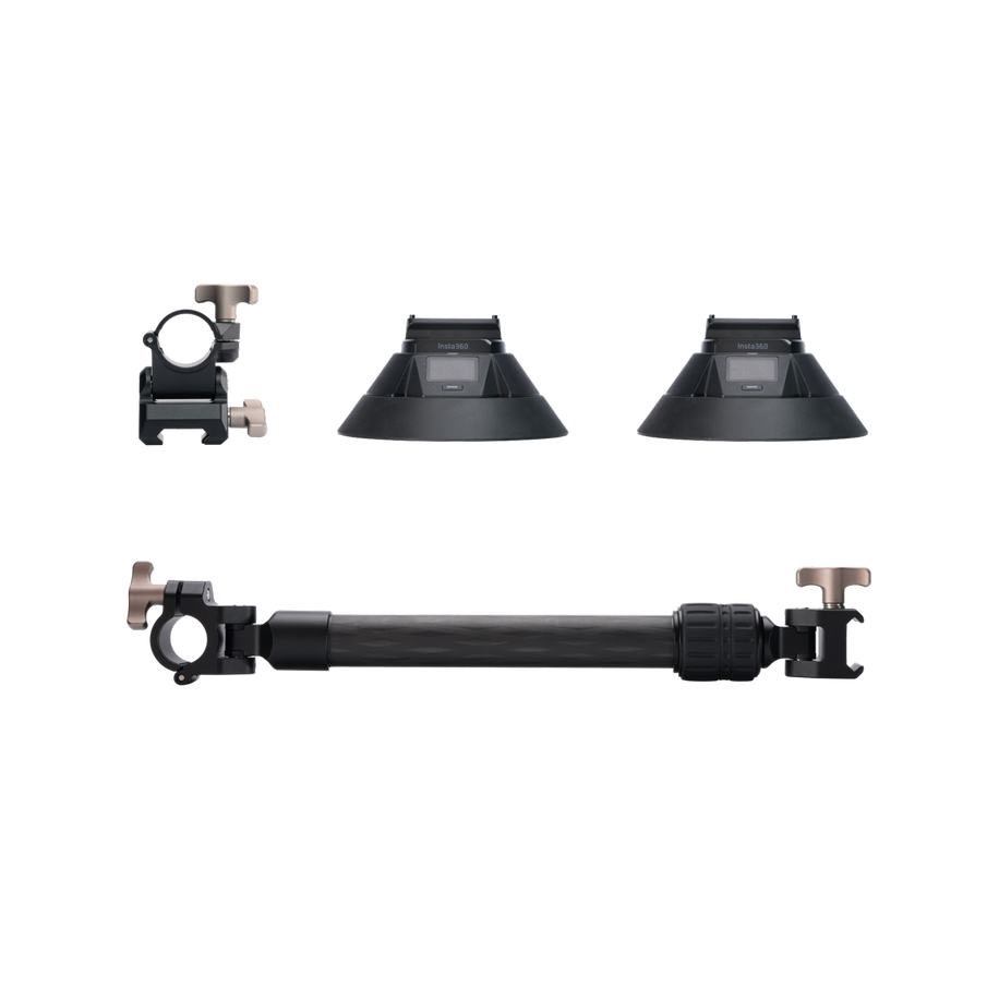 Insta360 Montura Auto cu Ventuze Electrice — componente