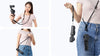 Insta360 Crossbody Strap — Curea de Umăr — Usage collage, three carrying styles