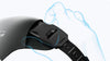 Insta360 Pet Harness Mount — Ham pentru Animale — Close-up of quick-release buckle and strap