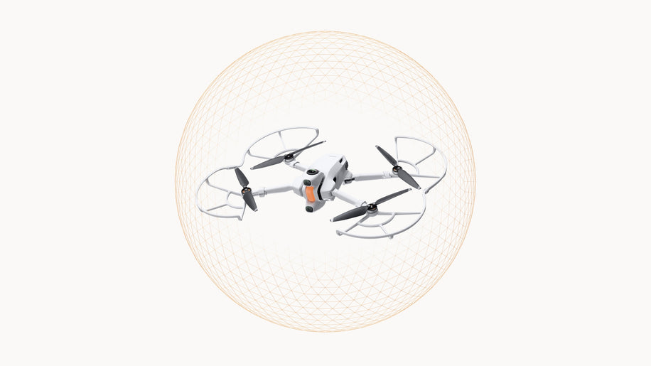 Antigravity A1 Propeller Guards — Protecții Elice — guards installed, protective sphere visual