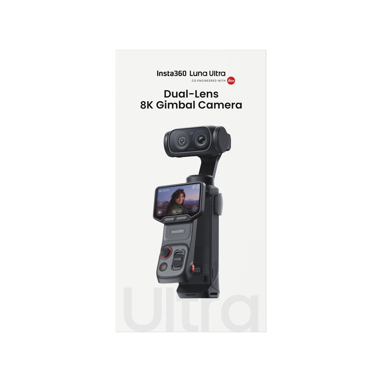 Insta360 Luna Ultra Standard Bundle — conținut pachet (față)