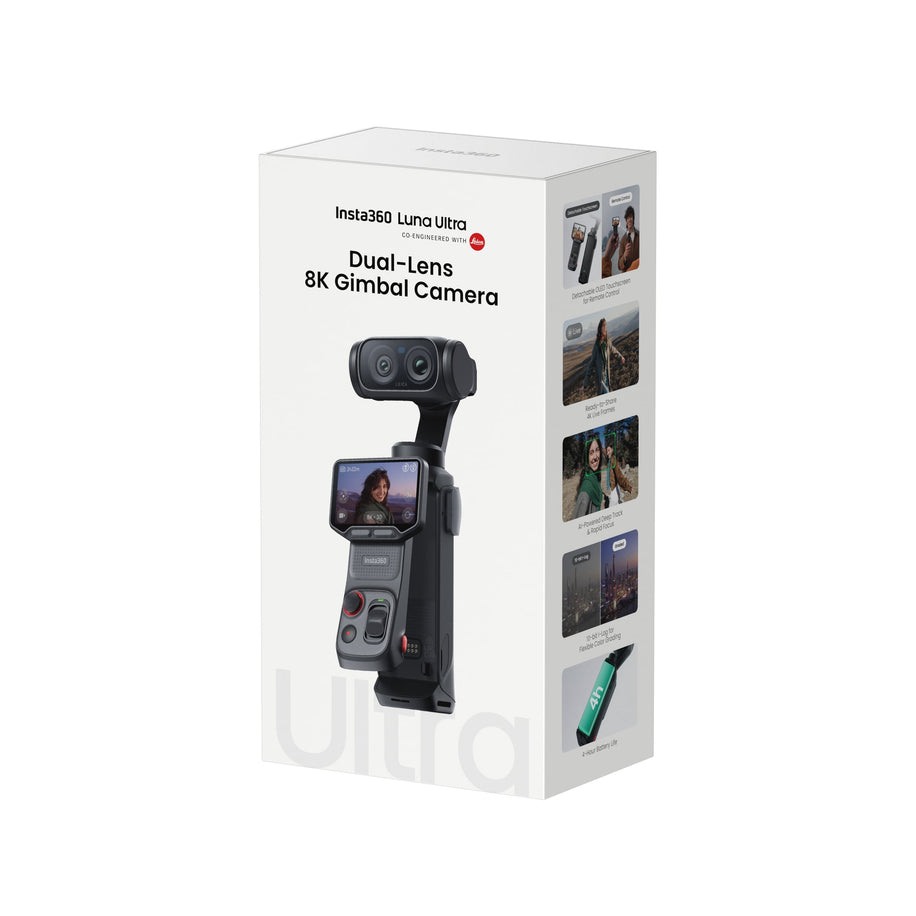 Insta360 Luna Ultra Standard Bundle — conținut pachet (profil)