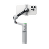 insta360 flow2 pro — Stone Gray angled, iPhone plus selfie mirror