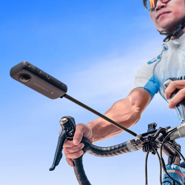Suport pentru ghidon de bicicletă pentru filmare la persoana a treia