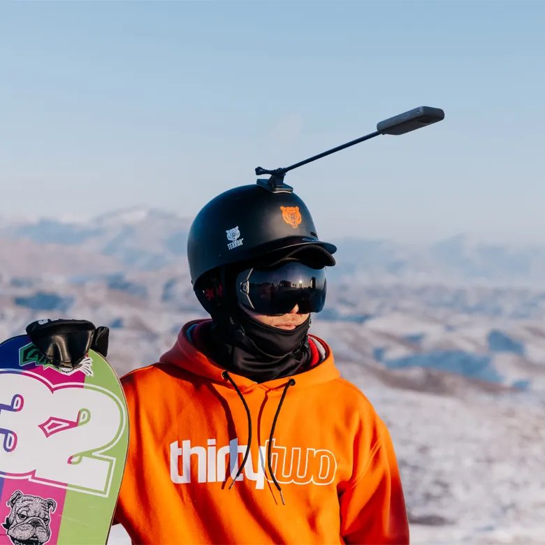 Unicorn Helmet Mount Carbon Fiber Mount — imagine 2